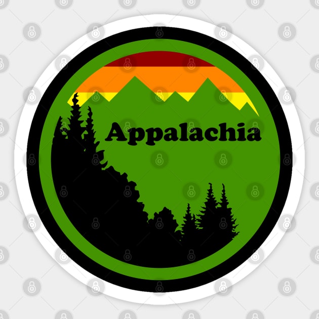Appalachia Sticker by ilrokery